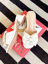Load image into Gallery viewer, Francesca Bow Heels - Bone