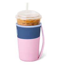 Load image into Gallery viewer, Rose Water Medium Iced Cup Coolie - SWIG