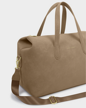 Load image into Gallery viewer, Milan Woven Weekender Tote -Suede Taupe