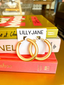 48mm Gold Tube Hoops