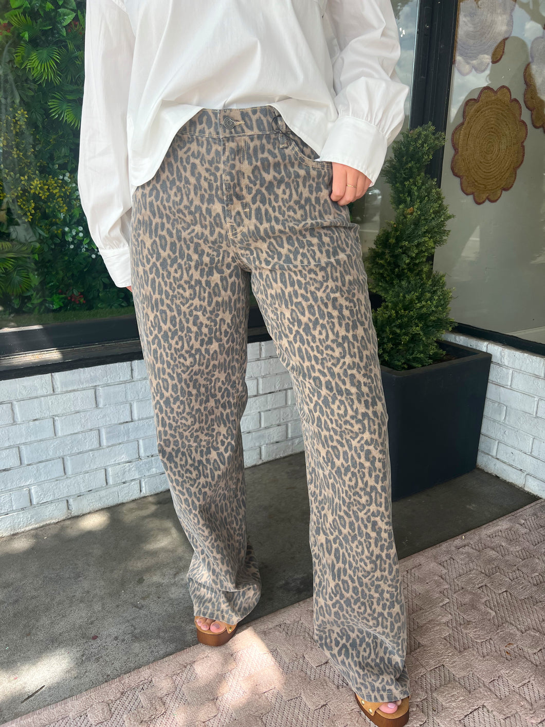 Alyx Baggy Oversized Leopard Pants - Hidden