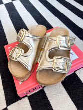 Load image into Gallery viewer, Barbara Genuine Leather Sandals - Gold
