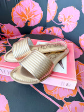 Load image into Gallery viewer, Troller Slide Sandals - Gold
