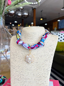 Various Scarf Charm Necklace