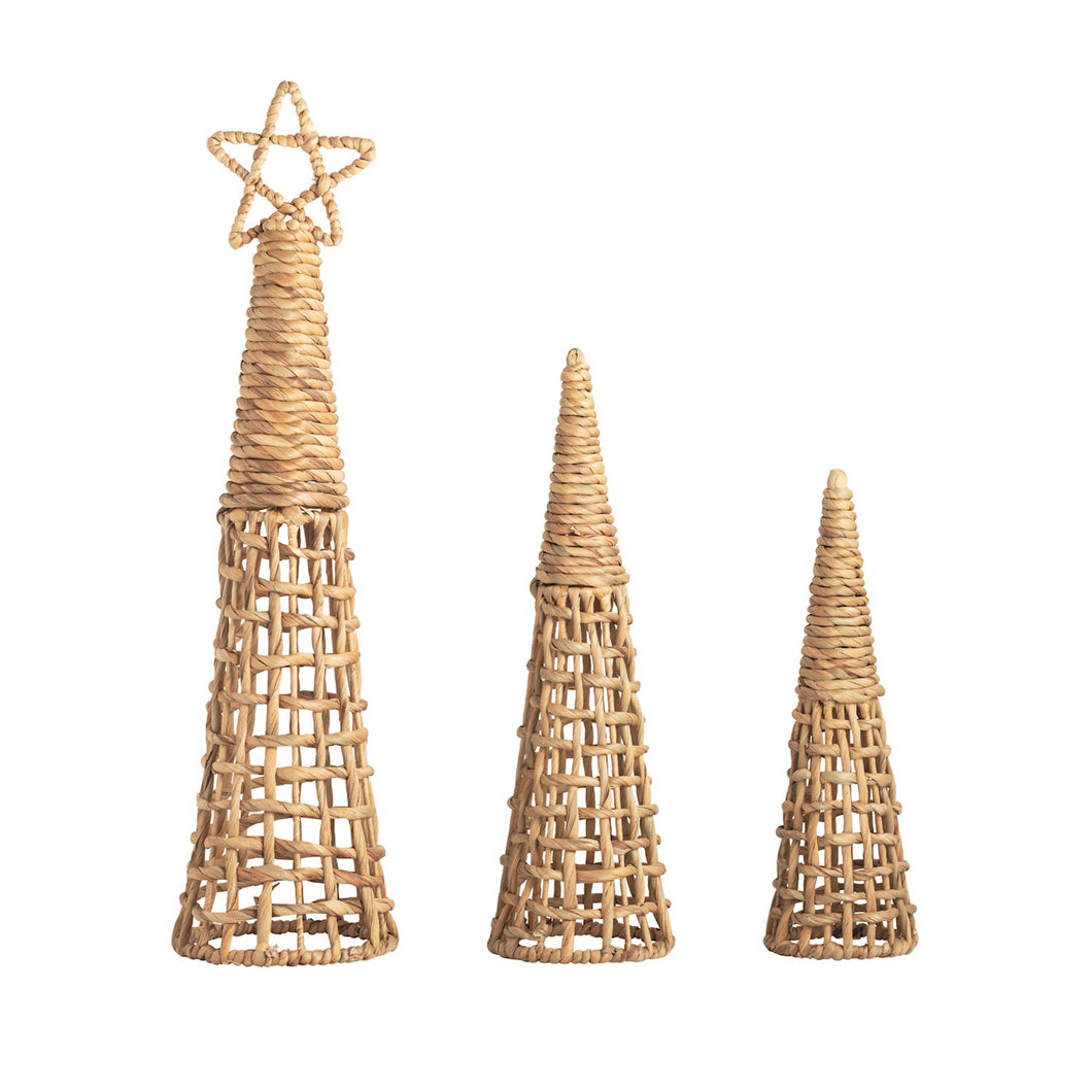 Woven Christmas Tree Set