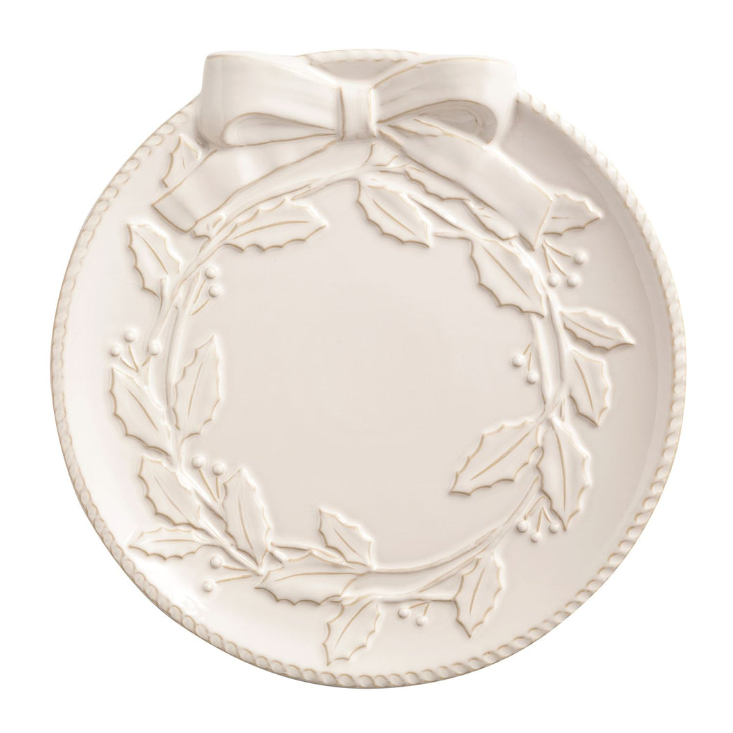 Ceramic Wreath Platter Set
