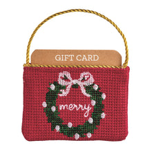 Load image into Gallery viewer, Needlepoint Gift Card Pouch
