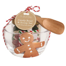 Load image into Gallery viewer, Gingerbread Candy Bowl Gift Set
