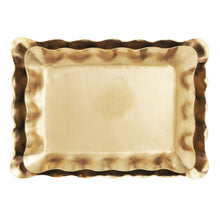 Load image into Gallery viewer, Brass Ruffle Nesting Trays
