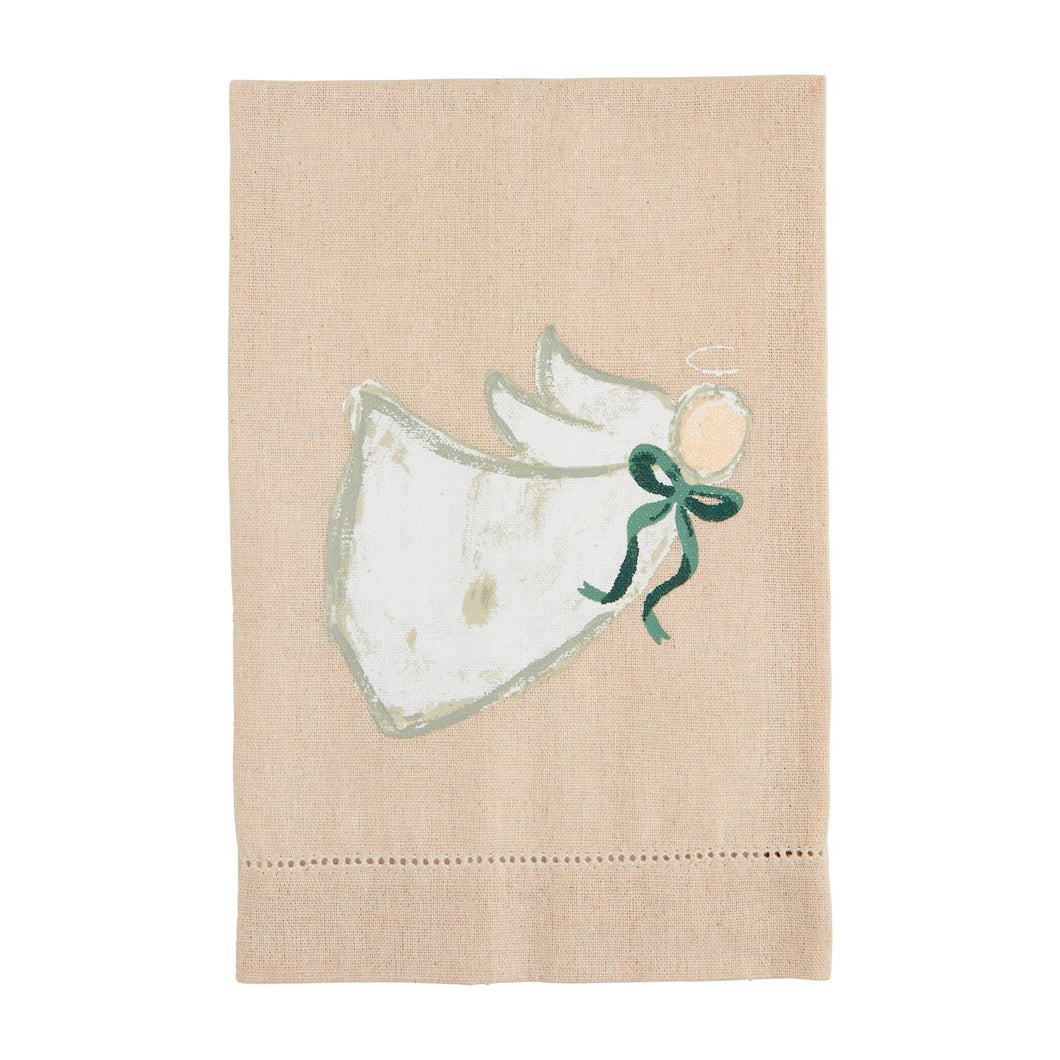 Angel White Painted Kitchen Towel