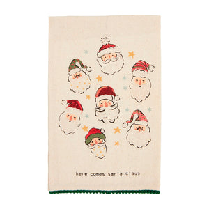 Santa Printed Kitchen Towel