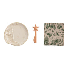 Load image into Gallery viewer, Santa Appetizer Plate Set
