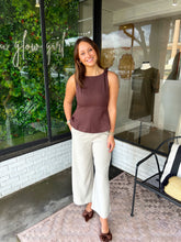 Load image into Gallery viewer, Becca High Waisted Dress Pants - Beige
