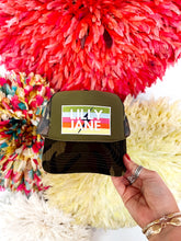 Load image into Gallery viewer, Lilly Jane Lightening Bolt Trucker Hat-Camo
