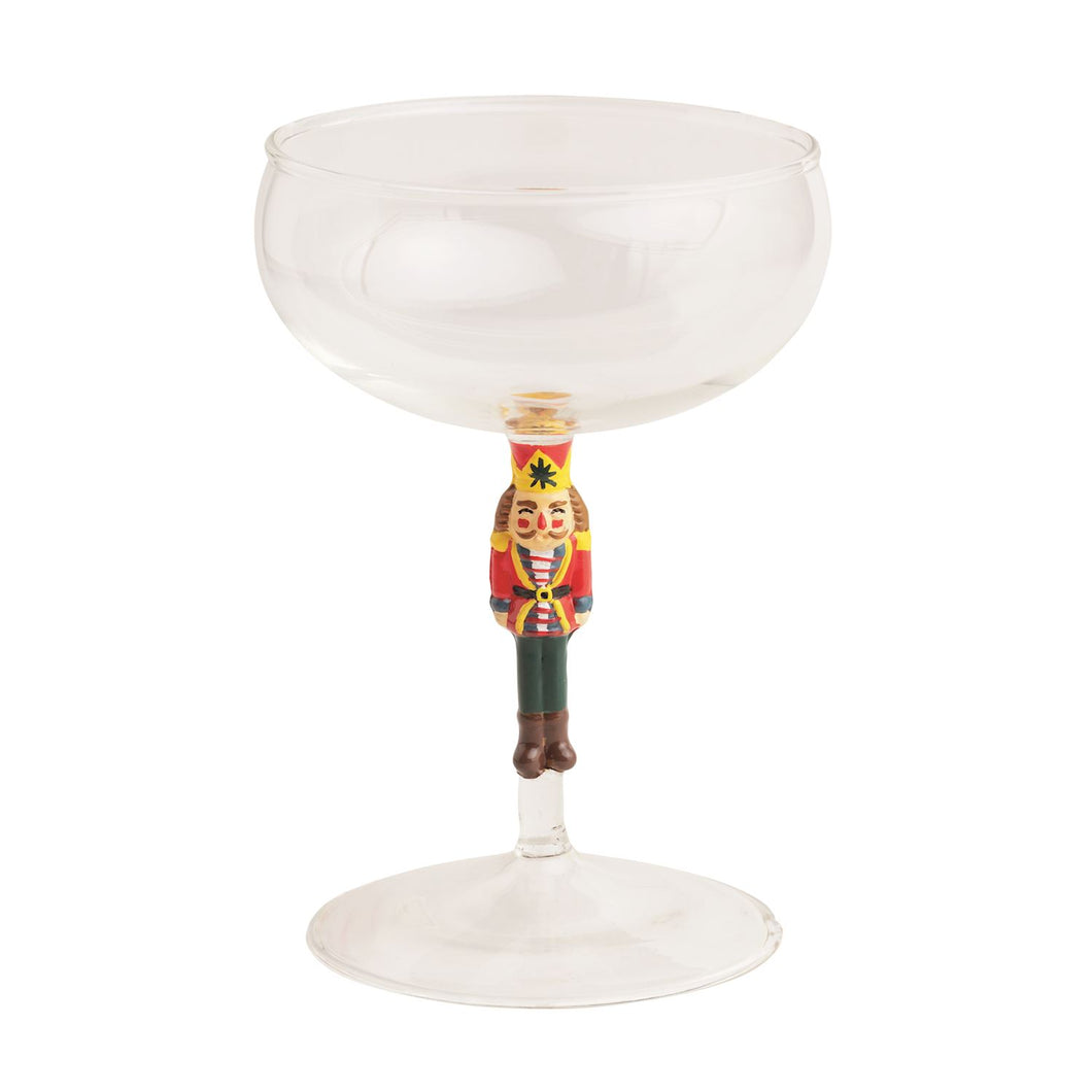 Nutcracker Coupe Glass