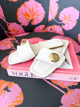 Load image into Gallery viewer, Colette Flat Sandals - Bone
