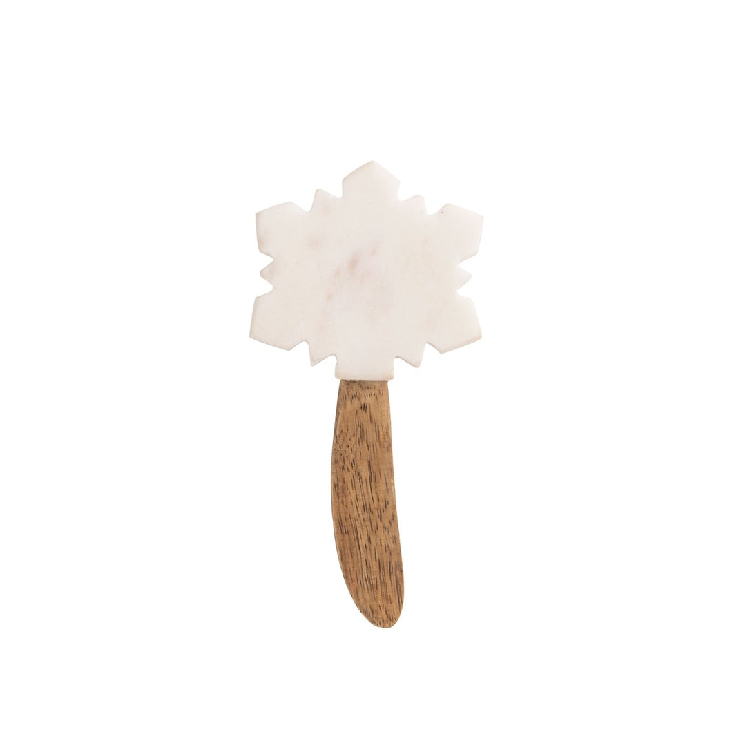 White Snowflake Marble Spreader