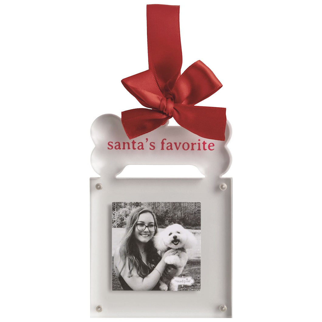 Santa's Favorite Acrylic Ornament