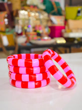 Load image into Gallery viewer, Stripe Acrylic Bangle Bracelet
