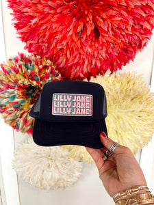 Lilly Jane! Trucker Hat- Navy
