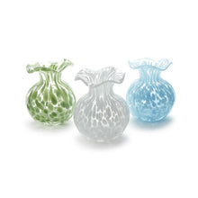 Load image into Gallery viewer, Ruffle Edge Spotted Vase
