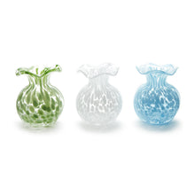 Load image into Gallery viewer, Ruffle Edge Spotted Vase
