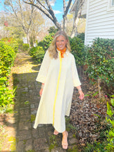 Load image into Gallery viewer, Collins Gingham Button Up Midi Dress-Yellow
