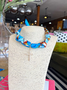 Various Scarf Charm Necklace