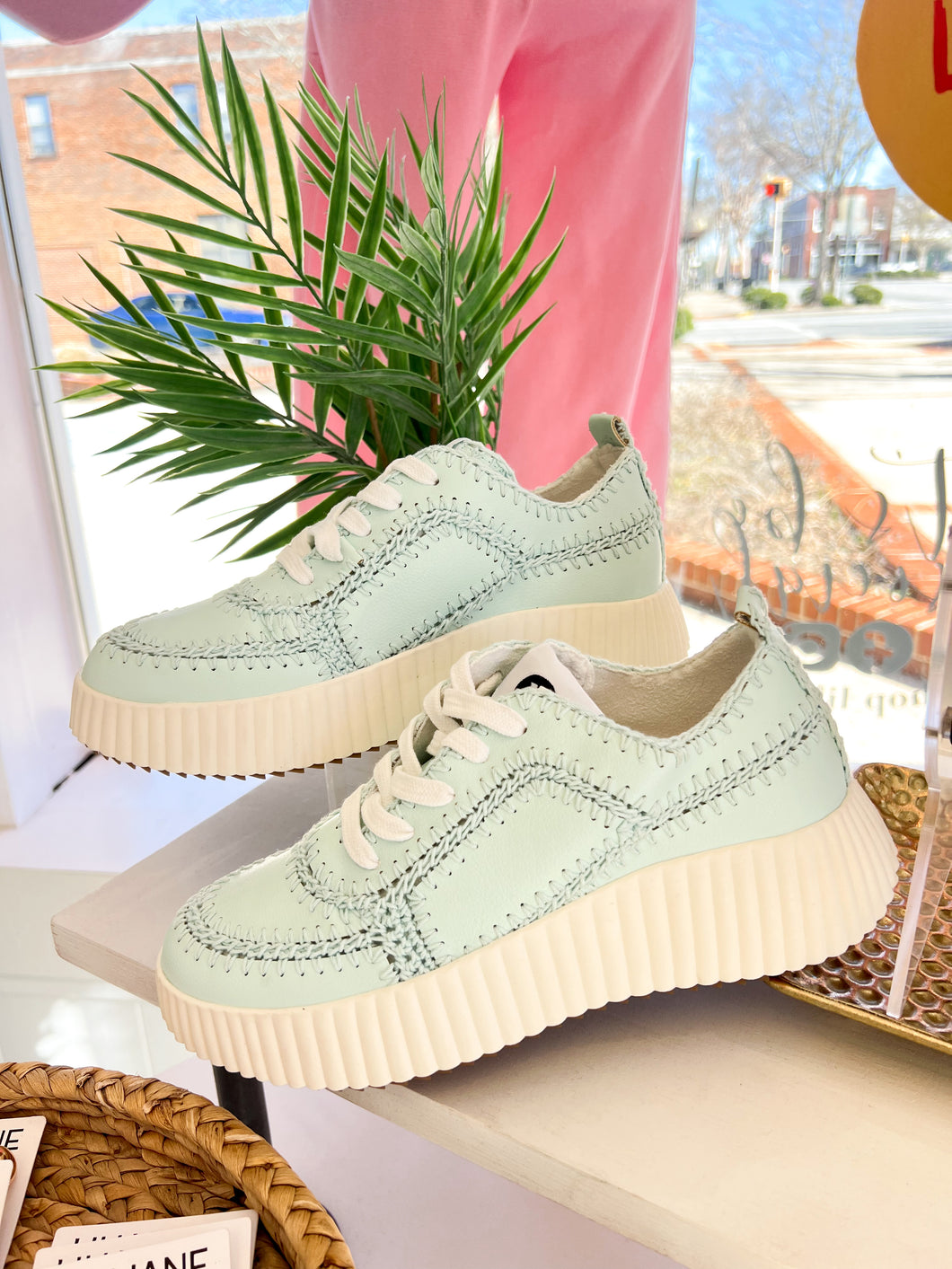 Nelson Platform Sneaker - Light Blue