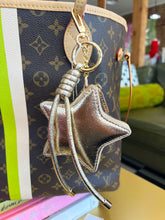 Load image into Gallery viewer, Gold Star Pouch Bag Charm
