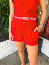 Load image into Gallery viewer, Jolie Georgia Gingham Short Set- Red
