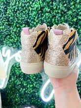Load image into Gallery viewer, Paulina Tiger Hair High Top Sneakers
