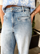 Load image into Gallery viewer, Madden High Rise Super Wide Leg Denim- Medium Dark

