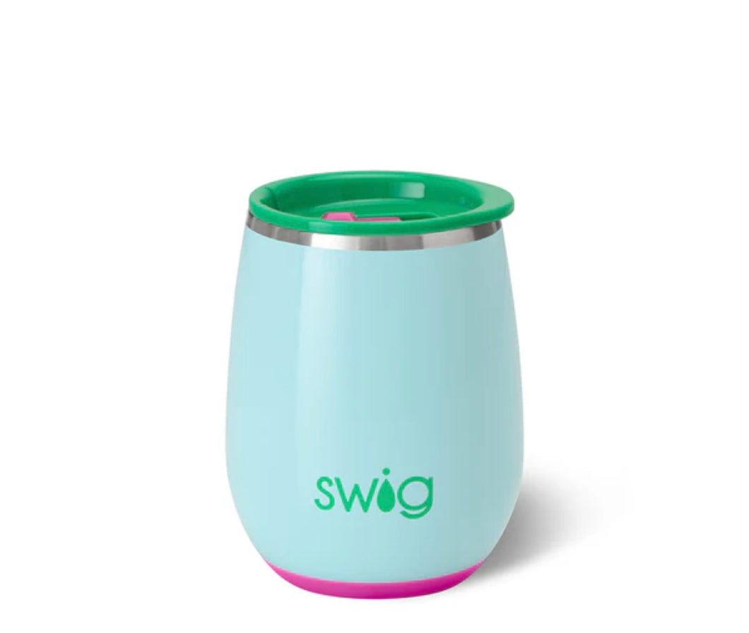 Prep Rally Stemless Wine Cup 14oz- SWIG