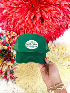 Lilly Jane Golf & Country Club Trucker Hat - Green