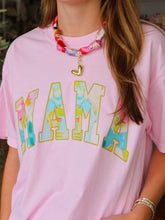 Load image into Gallery viewer, Mama Watercolor Short Sleeve Graphic - Light Pink
