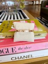 Load image into Gallery viewer, Gold Textured Dotted Bracelet Bangle
