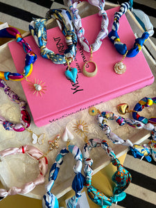 Various Scarf Charm Necklace