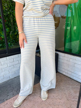 Load image into Gallery viewer, Sailor Lounge Stripe Pants - Light Blue
