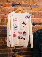 Load image into Gallery viewer, Georgia Bulldogs Embroidered Sweater - Stewart Simmons
