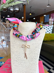 Various Scarf Charm Necklace