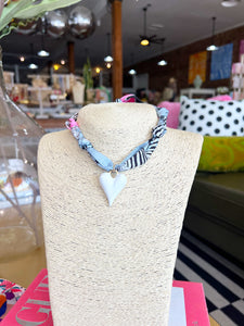 Various Scarf Charm Necklace
