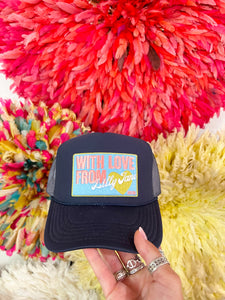 With Love From Lilly Jane Trucker Hat - Navy