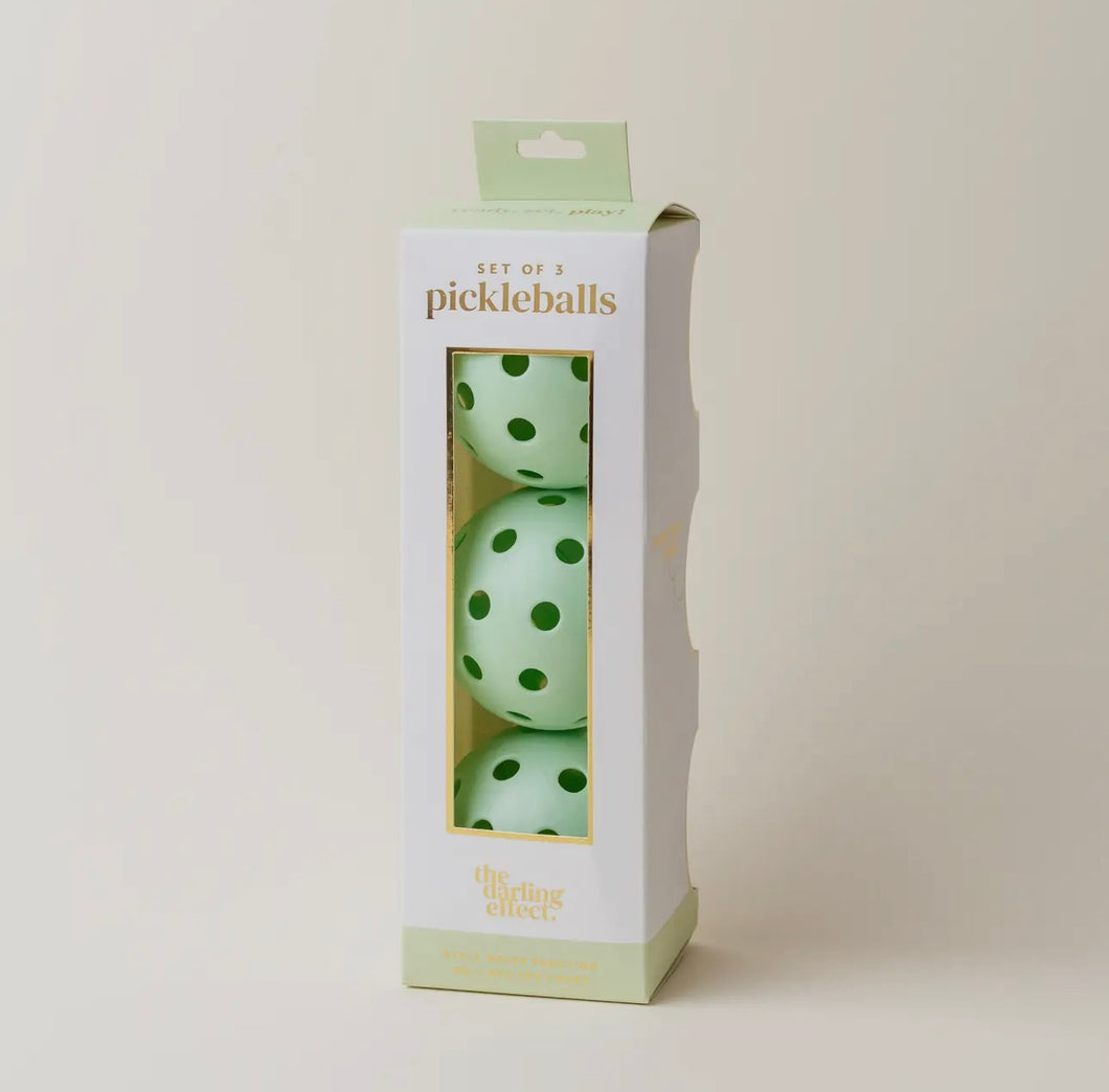 Pickleball Ball Green Set- Darling Effect