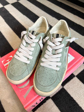 Load image into Gallery viewer, Salma Faux Suede Sneakers - Sage Green
