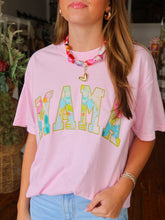 Load image into Gallery viewer, Mama Watercolor Short Sleeve Graphic - Light Pink
