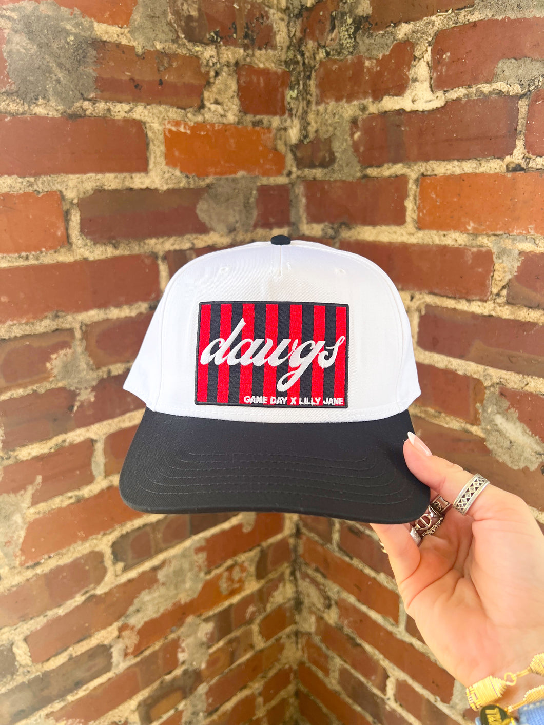 Dawgs Game Day x Lilly Jane Vintage Hat - Black