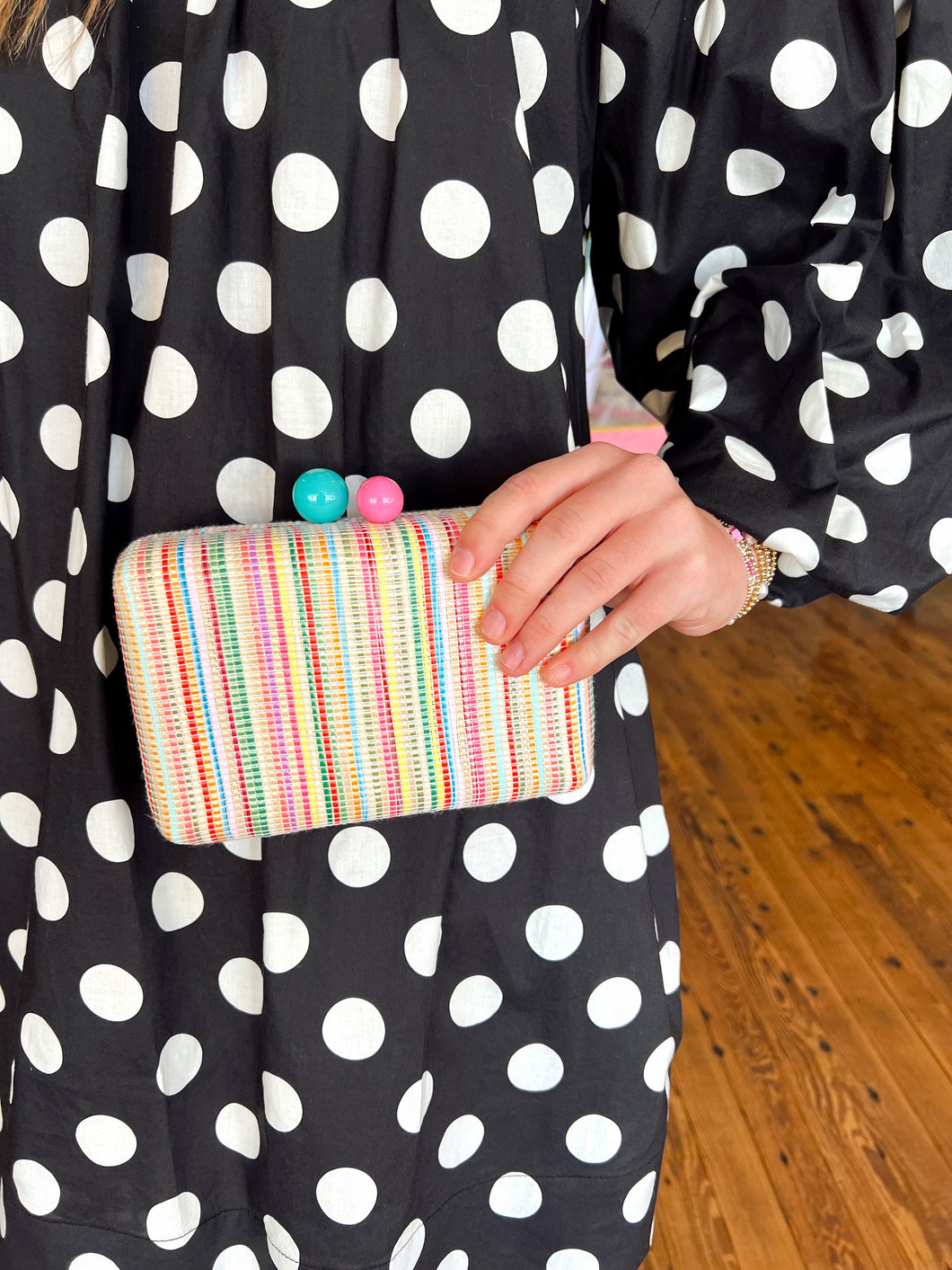 August Mini Clutch - Multi