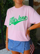 Load image into Gallery viewer, Lilly Jane Varsity Script Graphic - Light Pink
