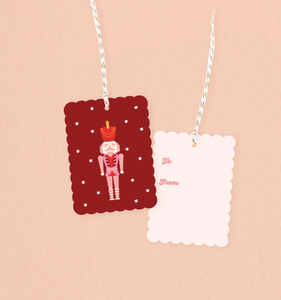 Nutcracker Gift Tag Set